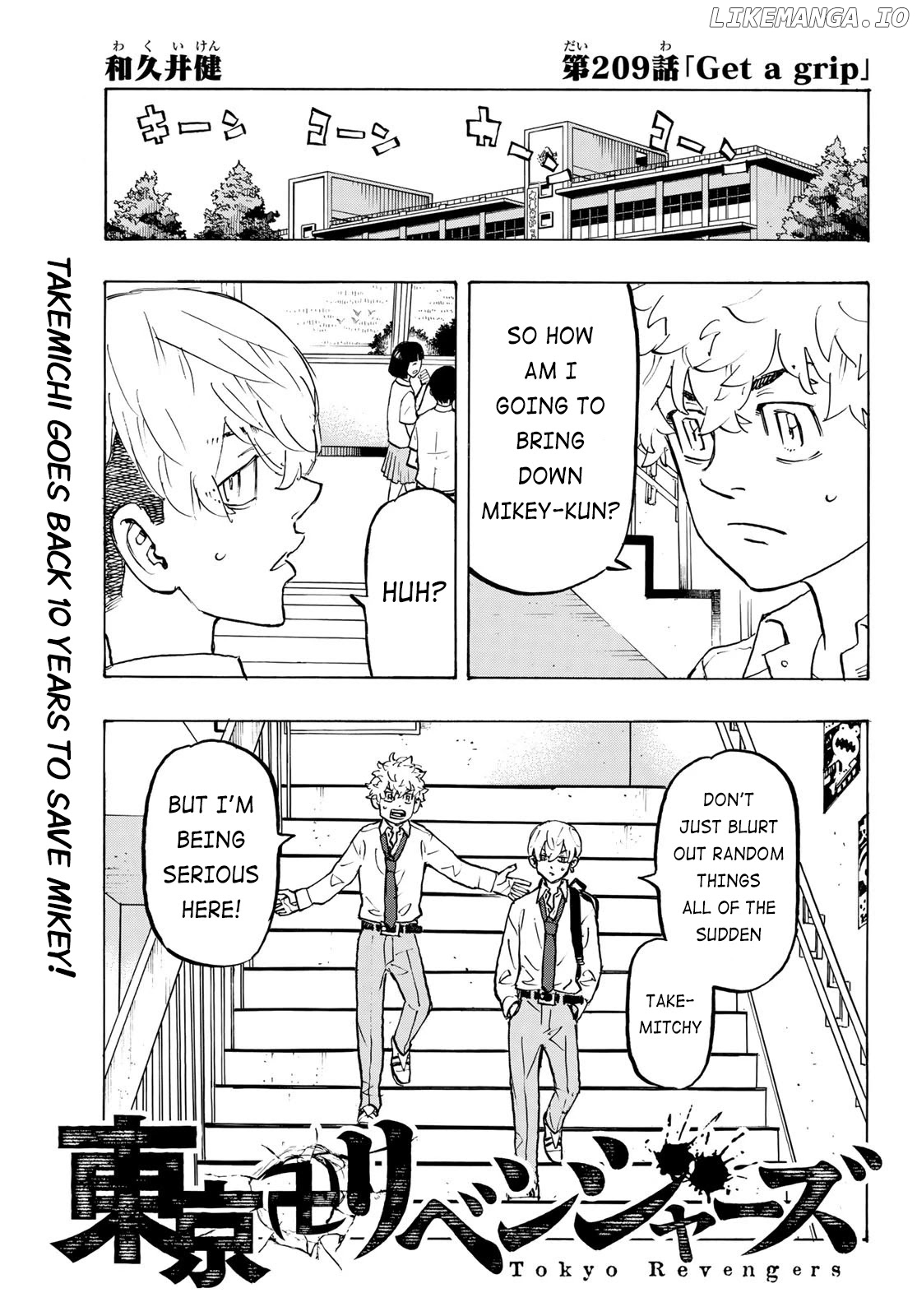 Tokyo Revengers, Chapter 209 image 01